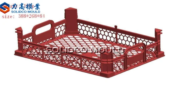 Moule de plateau d'injection en plastique de fabrication de Taizhou, moule en plastique résistant de palette d'Injeciton
